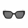 Okulary przeciwsłoneczne BOBROFF Women BFG0009-C1 (52/19/142 mm) Czarny/Szary