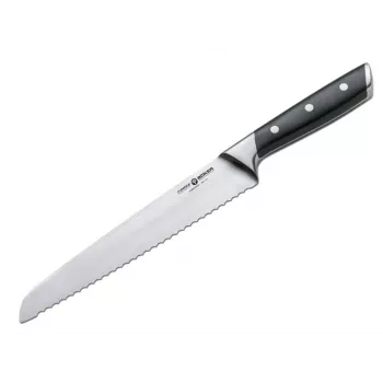 Nóż do chleba Boker Forge 22 cm X50CrMoV15 Ząbkowane Ostrze Rękojeść POM