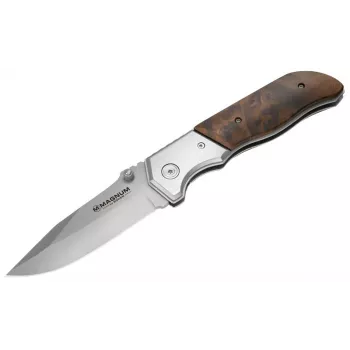 Boker Magnum Forest Ranger Nóż z stałym ostrzem 440A G10 Zielony Pochwa Kydex 270mm