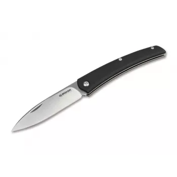 Boker Magnum Long Lead Nóż EDC 01SC080 - ostrze Drop Point 440A, rękojeść G-10, Linerlock