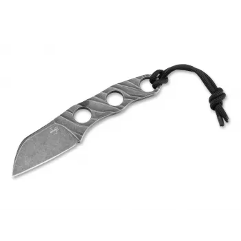 Nóż z pełnym tangiem Boker Plus Kazhan, stal D2, rękojeść G10, czarny, pochwa Kydex
