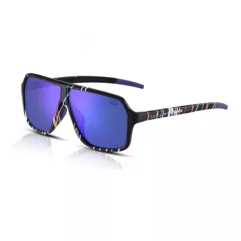 Okulary przeciwsłoneczne unisex Bolle BS030008 - matowa czarna oprawka, szare soczewki - 60/10/140 mm