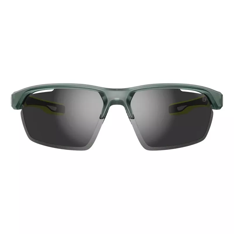 Bolle BS058006-S Unisex Sportowe Okulary Przeciwsłoneczne z Soczewkami Poliwęglanowymi, Ochrona UV400, Szerokość Soczewki 66 mm