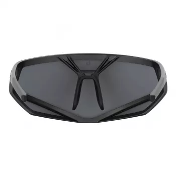 Okulary przeciwsłoneczne Bolle unisex BS033002 - matowa czarna oprawka, szare soczewki, 155 mm