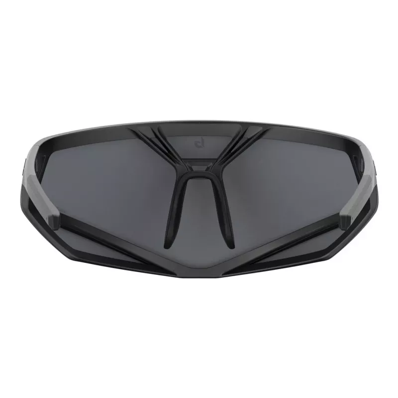 Okulary przeciwsłoneczne Bolle unisex BS033002 - matowa czarna oprawka, szare soczewki, 155 mm