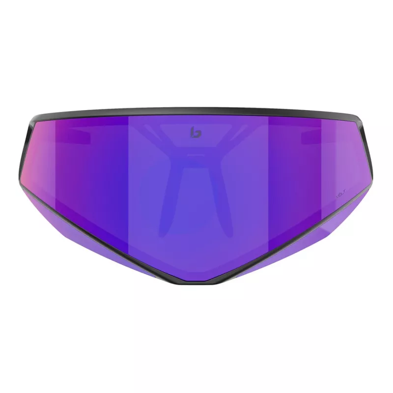 Okulary przeciwsłoneczne Bolle unisex BS033002 - matowa czarna oprawka, szare soczewki, 155 mm