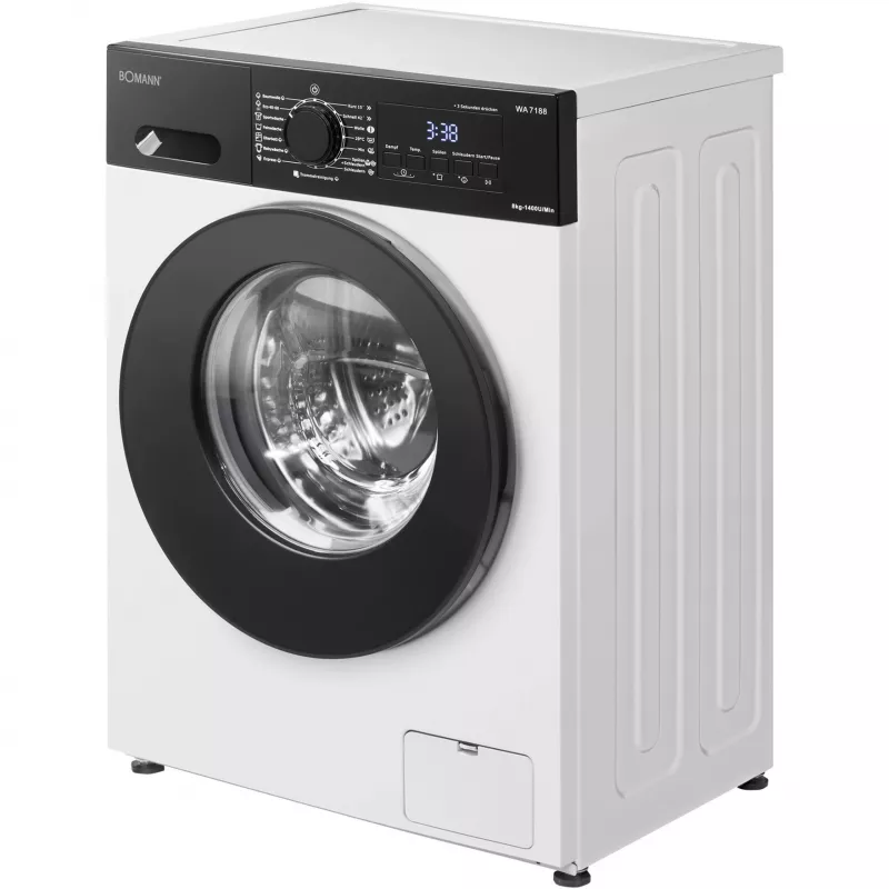 BOMANN WA 7188 Gofrownica w kształcie serca, 1300 W, Biały/Czarny