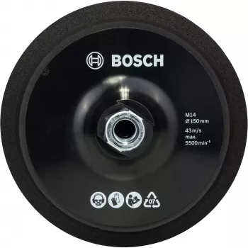 Bosch 2608612027 Podkładka mocująca M14 150 mm na rzep do szlifierek kątowych