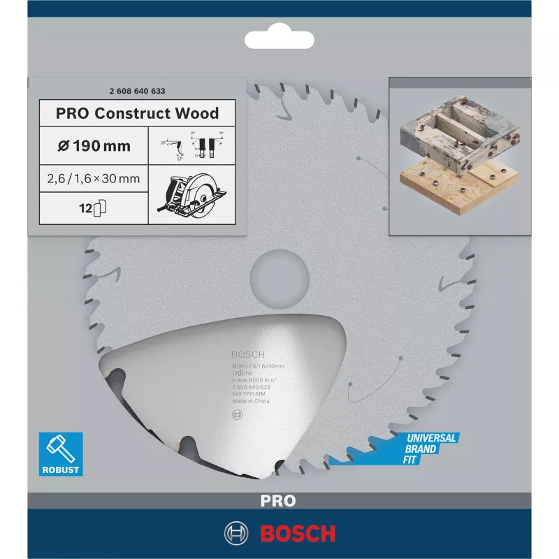 Bosch 2608640633 Expert for Wood Tarcza do piły tarczowej 305 mm 60 zębów