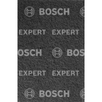 Bosch 2608901213 Gąbka polerska o średniej ziarnistości do szlifowania ręcznego, 125 x 70 mm, rzep, wysoki połysk