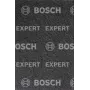 Bosch 2608901213 Gąbka polerska o średniej ziarnistości do szlifowania ręcznego, 125 x 70 mm, rzep, wysoki połysk