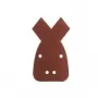 Bosch 2609256A71 Red Wood Delta arkusze ścierne, zestaw 10 szt., ziarnistości K60/K80/K120, rzep, do szlifierek wielofunkcyjnych