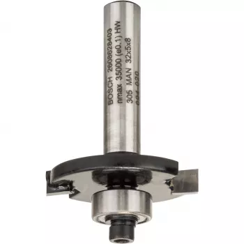 Bosch Accessories 2608628403 Frez do rowków z węglika, 32 mm średnica cięcia, 8 mm chwyt, 51 mm długość