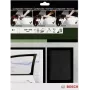 Bosch Accessories 2609256C47 Zestaw papieru ściernego ręcznego o ziarnistości 240, 400, 600 230 mm x 280 mm 3 arkusze