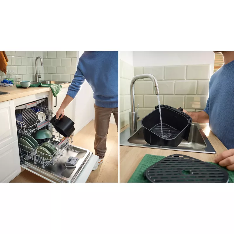BOSCH Air Fryer MAF462B0 Series 4 (Czarny, 2050 W, Kosz 6.1 L)