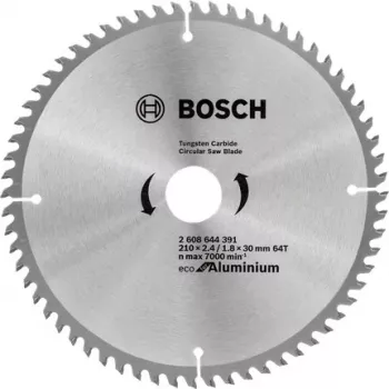 BOSCH Aluminum Saw Blade 210x30mm 64-Teeth ECO