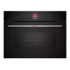 Bosch CMG7241B1 Kompaktowy piekarnik z mikrofalą, 45L, 900W, czarny