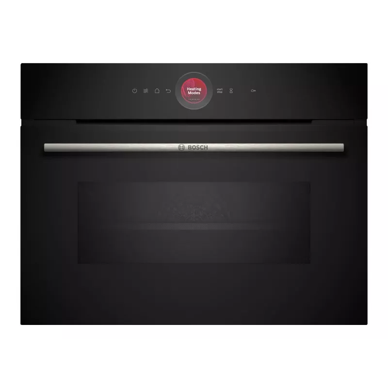 Bosch CMG7241B1 Kompaktowy piekarnik z mikrofalą, 45L, 900W, czarny