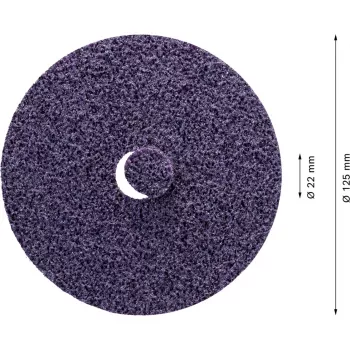 Bosch Expert HD SCM N477 Surface Conditioning Disc, 125 mm, Extra Coarse, do stali nierdzewnej, metali nieżelaznych, blach stalowych, farby na drewnie