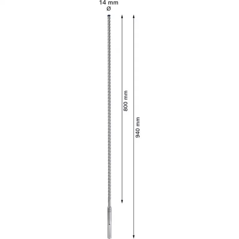 Wiertło udarowe Bosch Expert SDS-max-8X 14x940mm do betonu, muru, betonu zbrojonego 2608900210