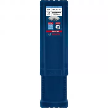 Bosch EXPERT SDS plus-7X Zestaw Wierteł Młotowiertarkowych 10 mm, 30 sztuk, Długość 265 mm 2608900188