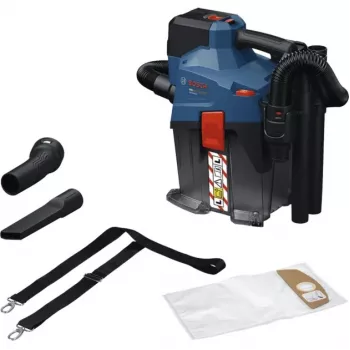BOSCH GAS 18V-6LS Odkurzacz akumulatorowy (niebieski/czarny, samo narzędzie)