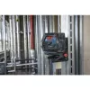 Bosch GCL 12V-50-22 CG Professional Bezprzewodowy Laser Krzyżowy (Niebieski/Czarny, Zielone Linie Laserowe i Punkty Pionu, z Obrotnicą RM 20)
