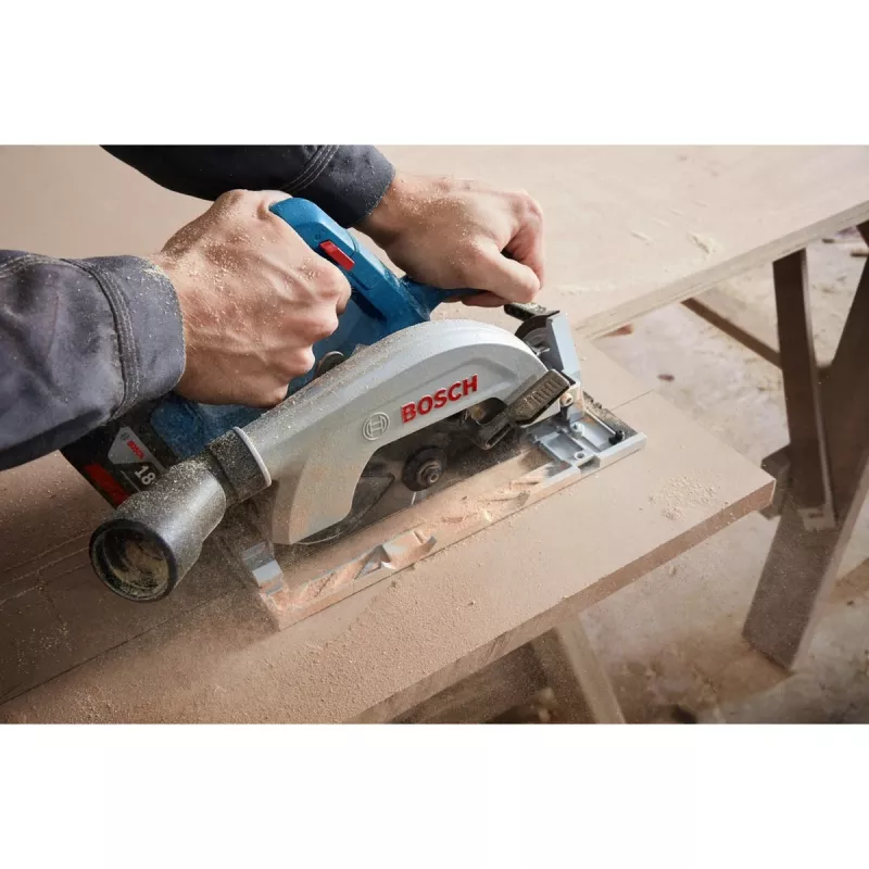 Bosch GKS 18V-57-2 Professional Akumulatorowa Pilarka Tarczowa Solo (Tarcza 165 mm, 18 V, Bezszczotkowa, w L-BOXX)