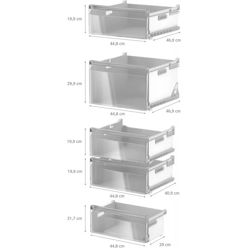 Bosch GSN36VCCG Wolnostojąca Zamrażarka Skrzyniowa, NoFrost, 242 L, Klasa Energetyczna E, Inox-look