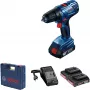 Bosch GSR 180 LI Professional Wiertarko-wkrętarka akumulatorowa 18V 2x2,0Ah Li-Ion