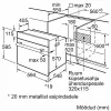 Bosch HBF113BV1S Wbudowany piekarnik elektryczny, 66L, stal nierdzewna