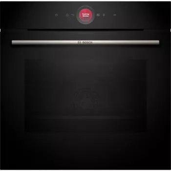 Bosch HBG7341B1 Series 8 Wbudowany Piekarnik Elektryczny, 71L, Samoczyszczący Pirolitycznie, Czarny, 60 cm