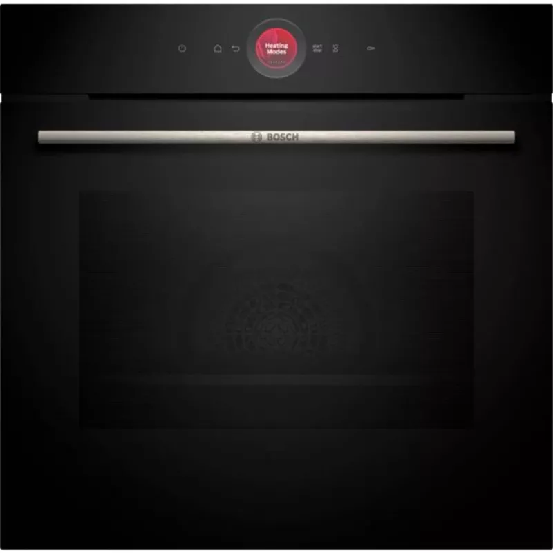 Bosch HBG7341B1 Series 8 Wbudowany Piekarnik Elektryczny, 71L, Samoczyszczący Pirolitycznie, Czarny, 60 cm