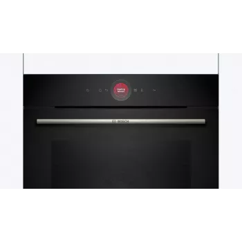 Bosch HBG7341B1 Series 8 Wbudowany Piekarnik Elektryczny, 71L, Samoczyszczący Pirolitycznie, Czarny, 60 cm