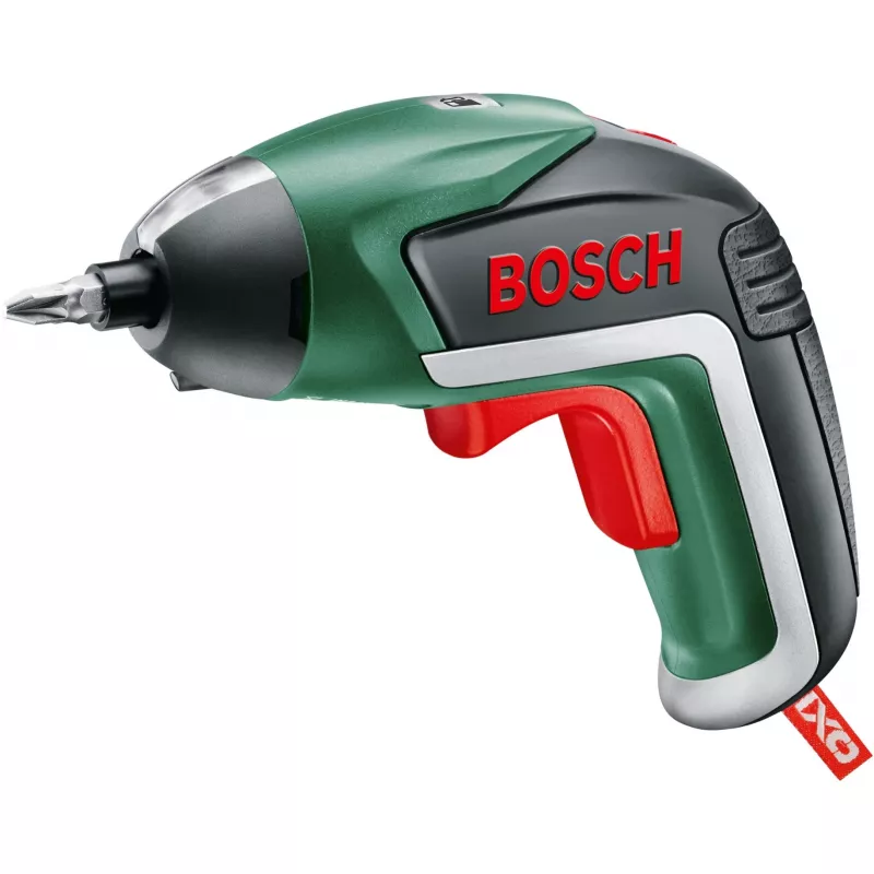 Bosch IXO 5 Wkrętarka akumulatorowa z zestawem 32 końcówek, 3,6V Li-Ion 1,5Ah, zielony/czarny