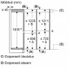 Bosch KBN96SDD0 Lodówka side-by-side z zamrażarką NoFrost, 605L, klasa energetyczna D, stal nierdzewna/srebrna