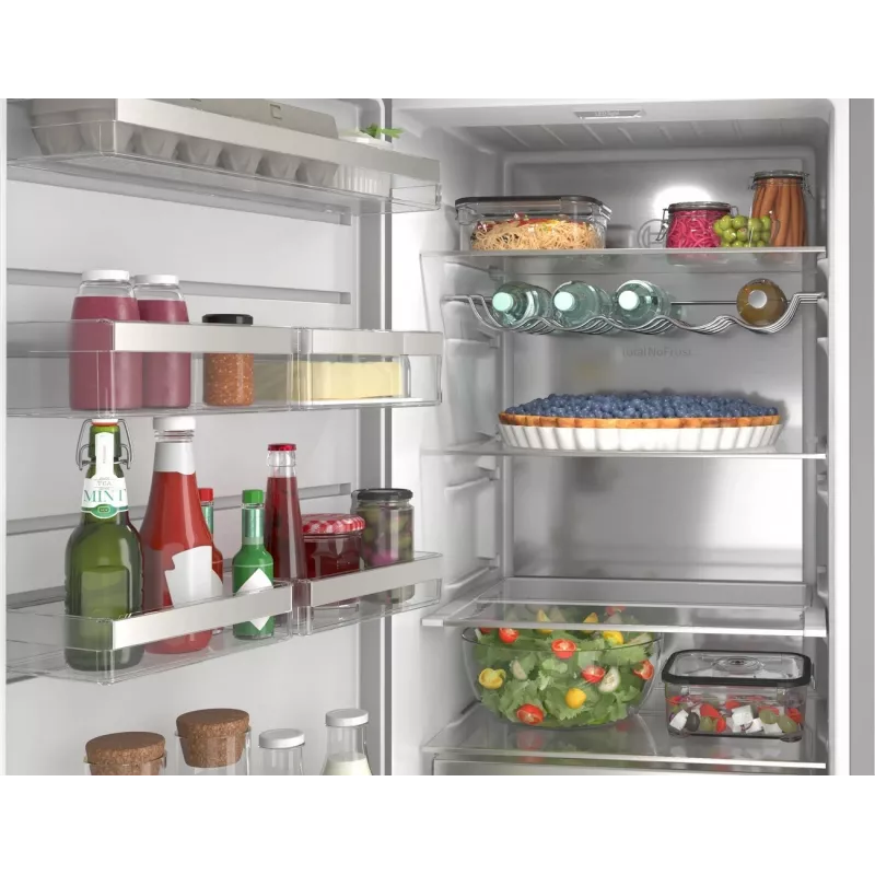 Bosch KSN36AICM Wolnostojąca chłodziarko-zamrażarka, 302L, NoFrost, Inox-look, Klasa energetyczna C