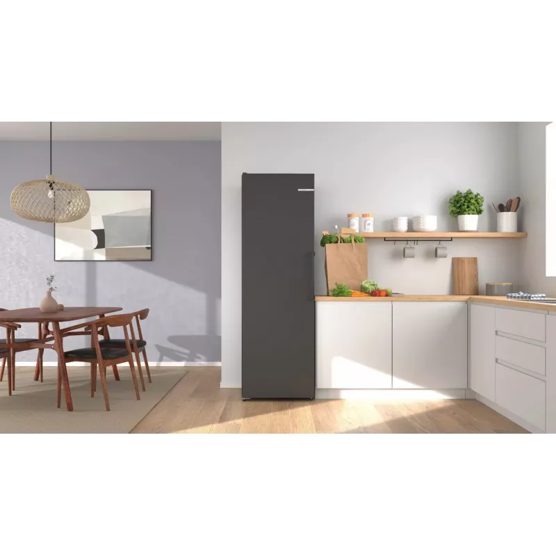 Bosch KSN36VCCG Wolnostojąca lodówko-zamrażarka, 308 L, No Frost, Inox-look