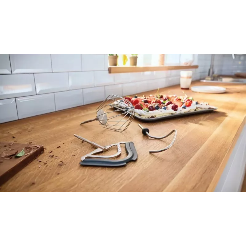 Bosch MUM58359 Kitchen Machine Ruby Red/Silver 1000W 3.9L Stainless Bowl