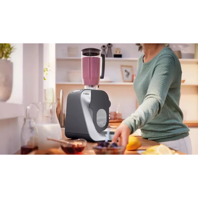 Bosch MUM58359 Kitchen Machine Ruby Red/Silver 1000W 3.9L Stainless Bowl