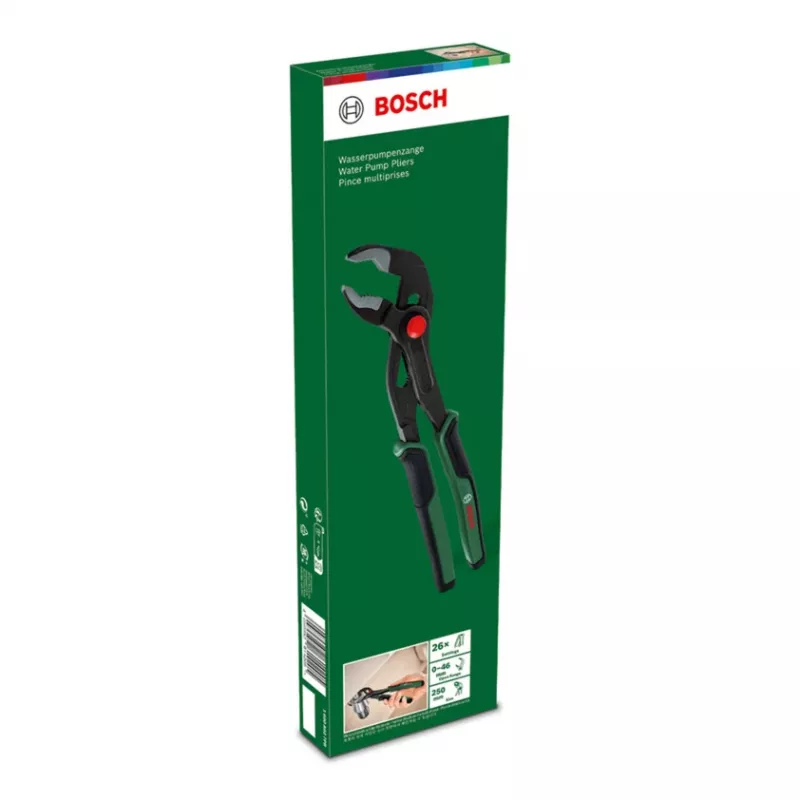 Bosch Power Tools 1600A032V9 Szczypce do rur 250 mm (czarne/zielone)