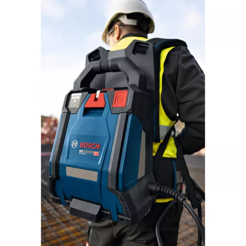 BOSCH Power Tools Carrying System GBP100 (Czarny, do bezprzewodowego systemu wibratora do betonu)