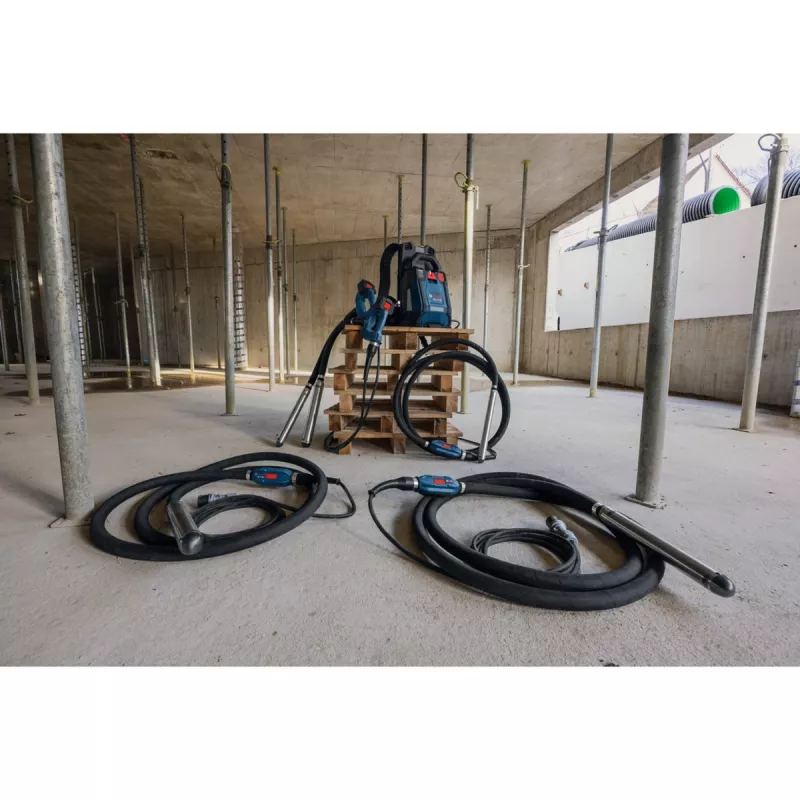 BOSCH Power Tools Carrying System GBP100 (Czarny, do bezprzewodowego systemu wibratora do betonu)
