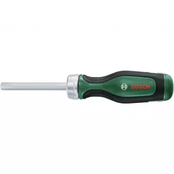 Bosch PowerTools Zestaw wkrętaków grzechotkowych z bitami, 13-częściowy, moment obrotowy do 50 Nm, zielony/czarny (1600A032V0)