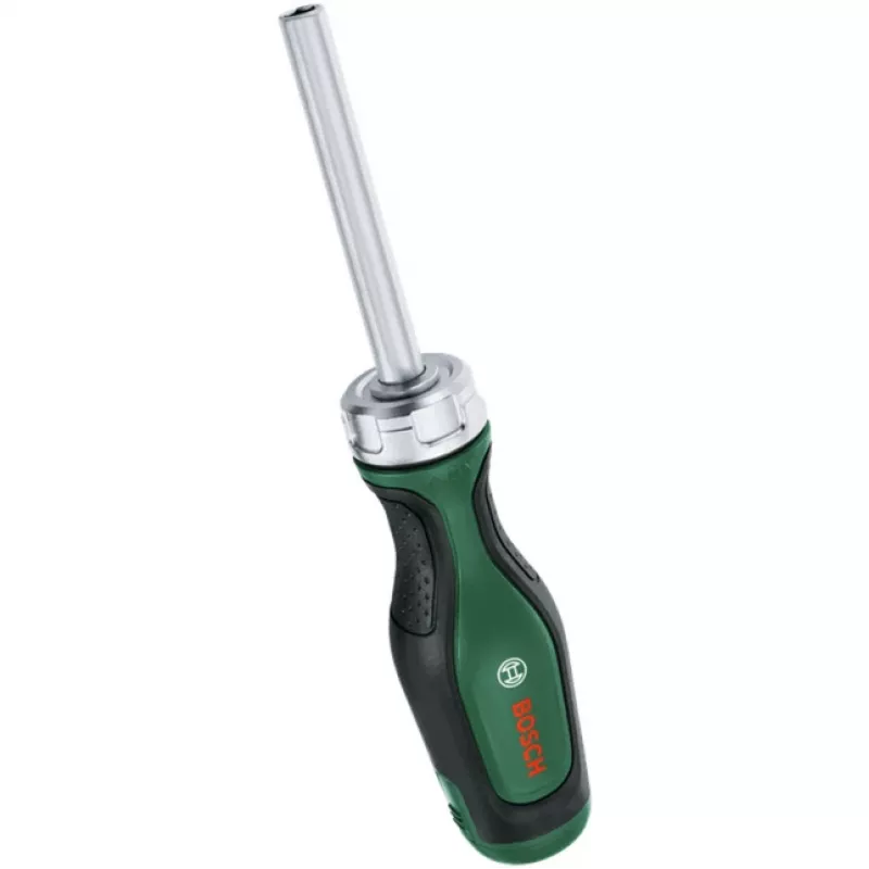 Bosch PowerTools Zestaw wkrętaków grzechotkowych z bitami, 13-częściowy, moment obrotowy do 50 Nm, zielony/czarny (1600A032V0)
