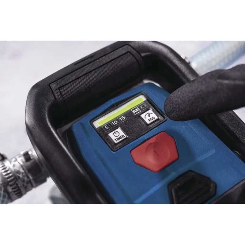 BOSCH POWERTOOLS Bezprzewodowa Pompa Przelewowa GTP 18V-28 Solo, 18V (Niebieski/Czarny, samo narzędzie, do czystej wody)