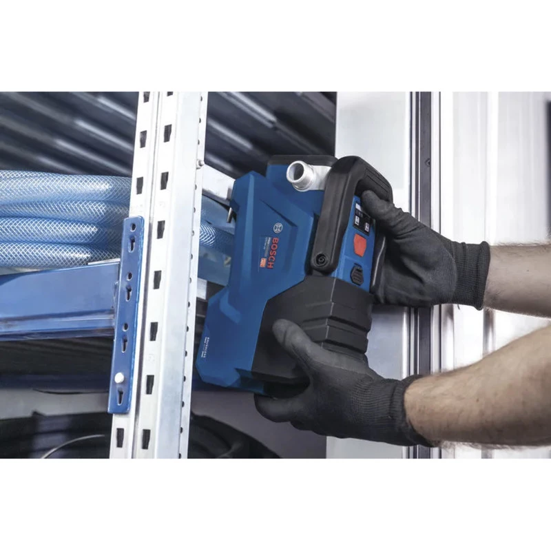 BOSCH POWERTOOLS Bezprzewodowa Pompa Przelewowa GTP 18V-28 Solo, 18V (Niebieski/Czarny, samo narzędzie, do czystej wody)