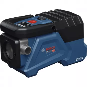 BOSCH POWERTOOLS Bezprzewodowa Pompa Przelewowa GTP 18V-28 Solo, 18V (Niebieski/Czarny, samo narzędzie, do czystej wody)