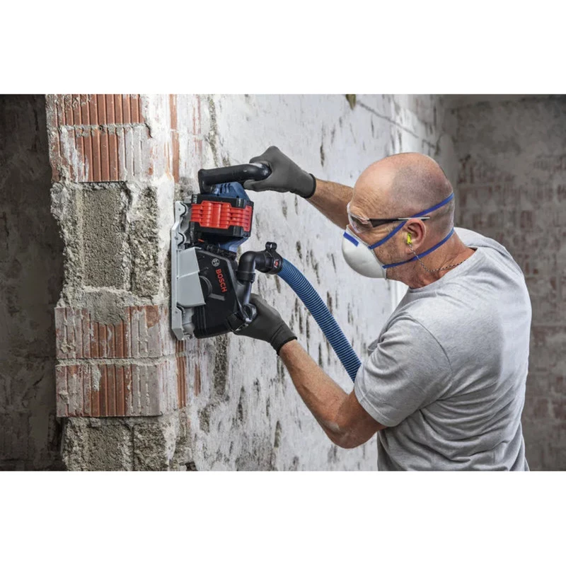 BOSCH PowerTools Akumulatorowy Bruzdownik GNF 18V-40 Professional Solo, 18 V (Niebieski/Czarny, bez akumulatora i ładowarki, w L-BOXX)