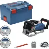 BOSCH PowerTools Akumulatorowy Bruzdownik GNF 18V-40 Professional Solo, 18 V (Niebieski/Czarny, bez akumulatora i ładowarki, w L-BOXX)